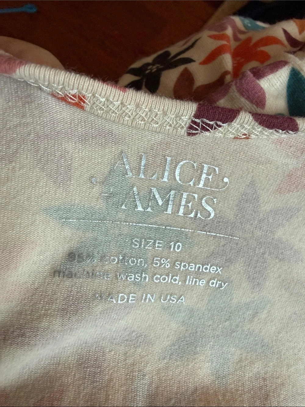 Alice Ames Floral Jumpsuit Romper Size 10 Retro Boho Loungewear